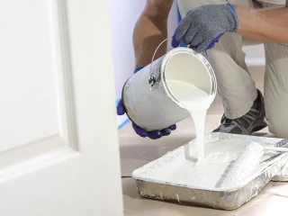 Travaux de peinture